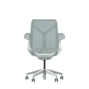 Cosm Chair Glacier/Glacier mellemhøj ryg