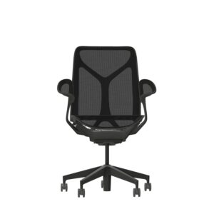 Cosm Chair Graphite/Graphite mellemhøj ryg